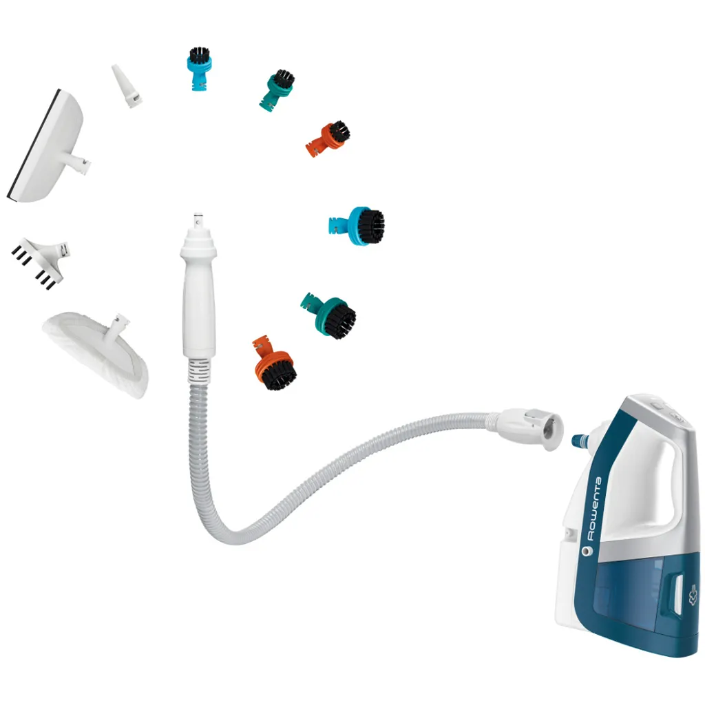 Rowenta RY8561WH Clean Steam Dampfreiniger/Stabstaubsauger 2-in-1, White, 6kg, 1700 W – Bild 4