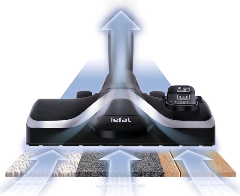 Rowenta RO7649 Silence Force Cyclonic Parkett | Beutelloser Staubsauger | Vacuum-Cleaner | Sehr Leise | 2,5L Staubvolumen | Tierhaar | Auto | Schwarz/Rot – Bild 8