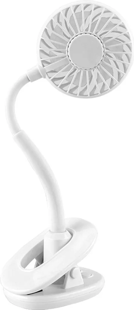 Klippbarer Ventilator Akku Leise USB Klemmbarer Tischventilator Schwenkbar 360° 3 Geschwindigkeiten Wiederaufladbar Schreibtisch Mini Auto Clip-Ventilator Fan – Bild 2