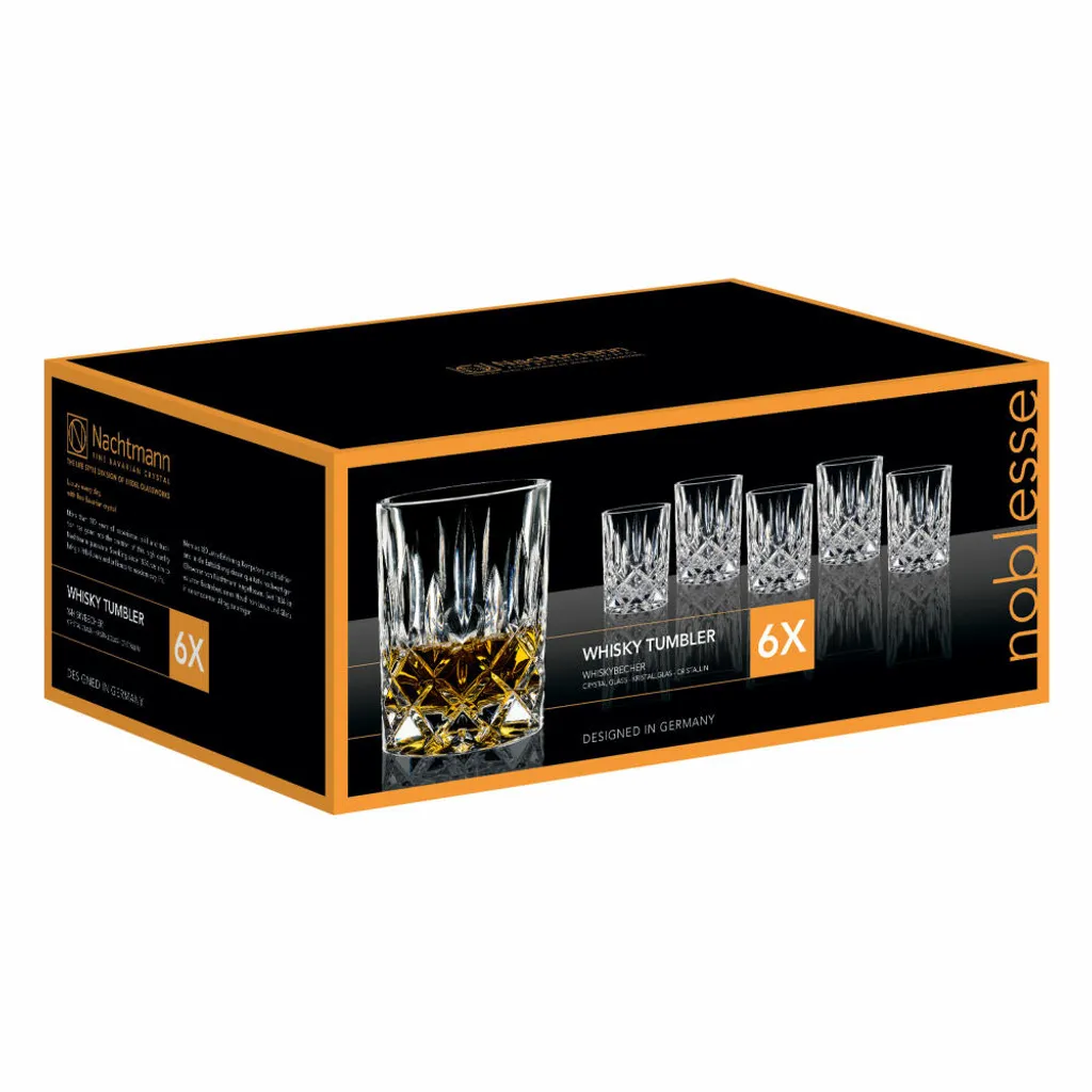 Nachtmann Noblesse Whiskybecher Set 6 Tlg. 101417 (0089207-0 ) – Bild 5