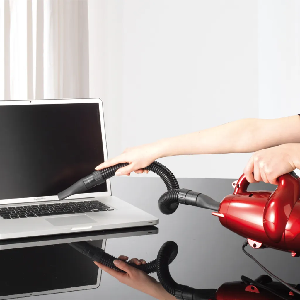 CLEANmaxx Multi-Handstaubsauger, Rot Autosauger Multi Handstaubsauger Pusten Saugen Auto Zyklon 800W Beutellos – Bild 5