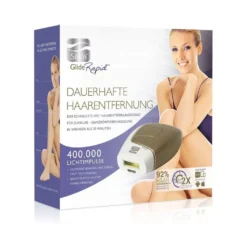 Silk’n Glide Rapid, Dauerhafte Haarentfernungsgerät, Laser, IPL