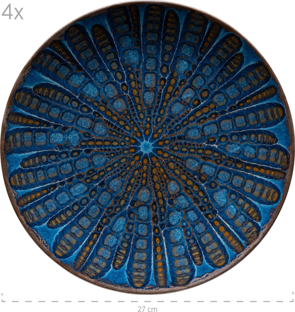 Tafelservice, Steinzeug Tafelservice, Steinzeug Aquamarine Mäser – Bild 2