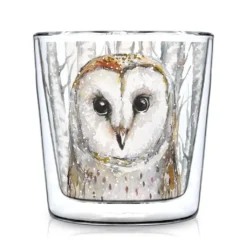 Ppd 604189 - Emma Trendglas / Eule - Trinkglas Teeglas