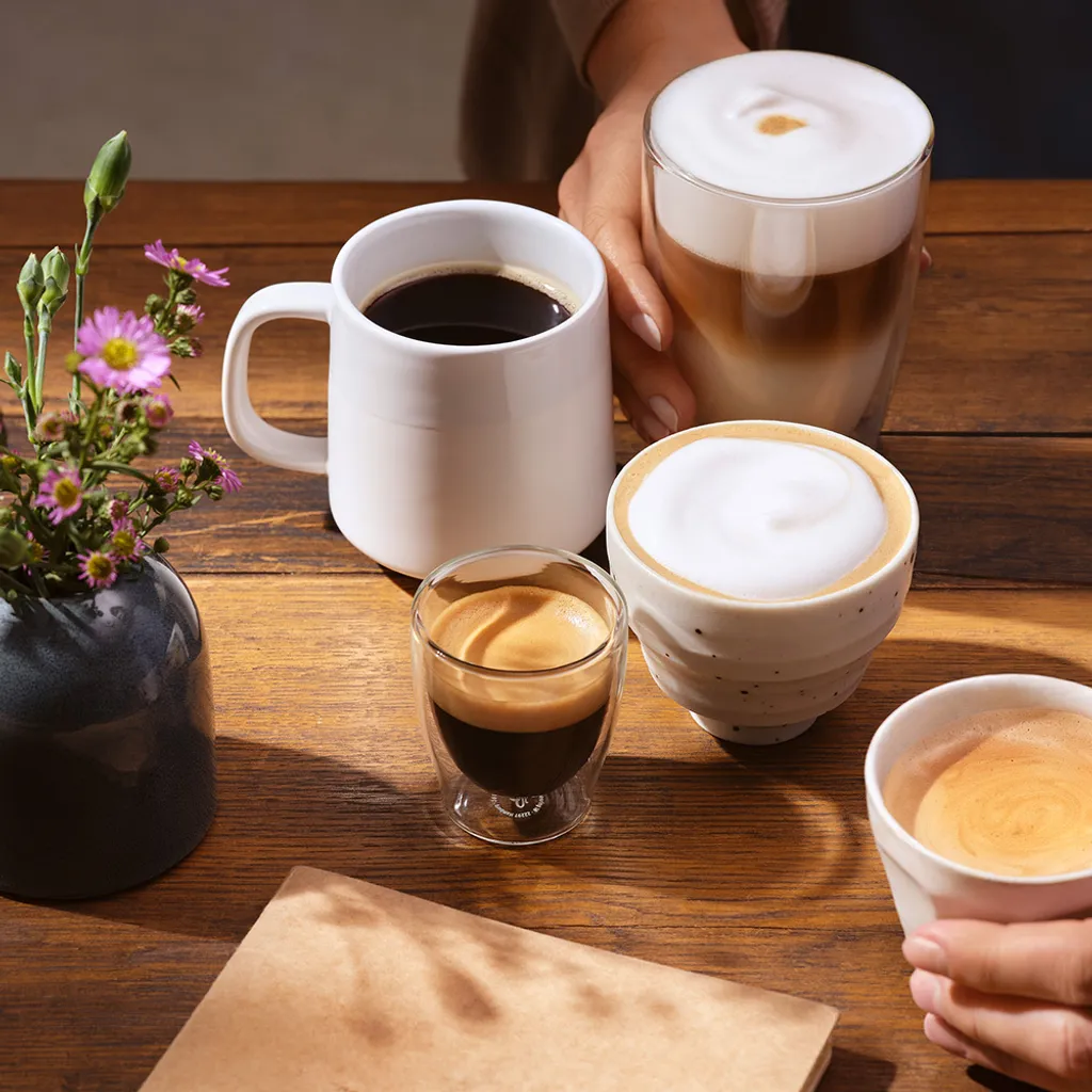 Tchibo 4er Espresso Gläser, Doppelwandig, Modernes Design, Heiß Und Kalt – Bild 4