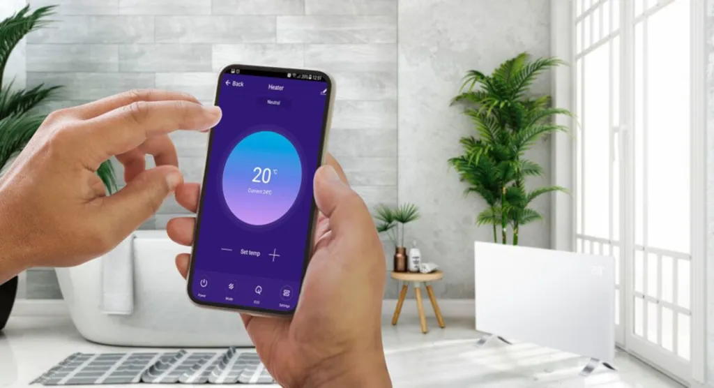 NEO TOOLS Heizpaneel Konvektorheizung WIFI 2000 W, IP24 – Bild 9