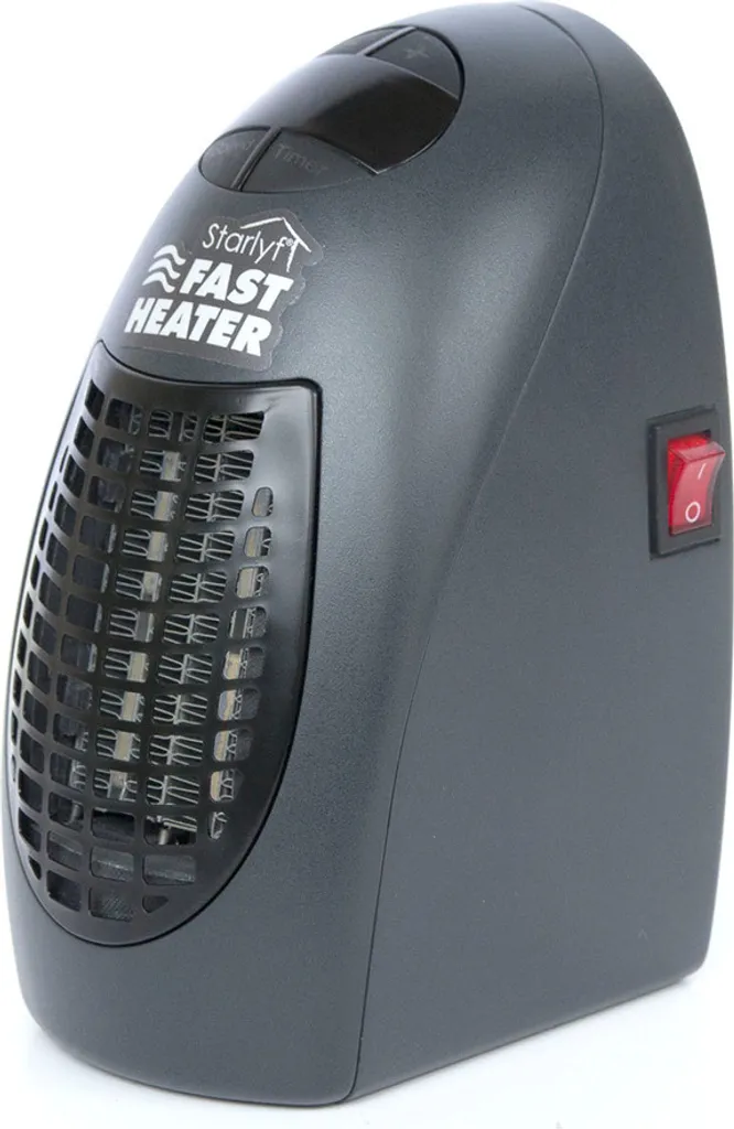 Starlyf® Fast Heater - 400W Tragbare Und Leistungsstarke Steckdosen-Mini-Heizung Schwarz - Original Aus Der TV-Werbung – Bild 8