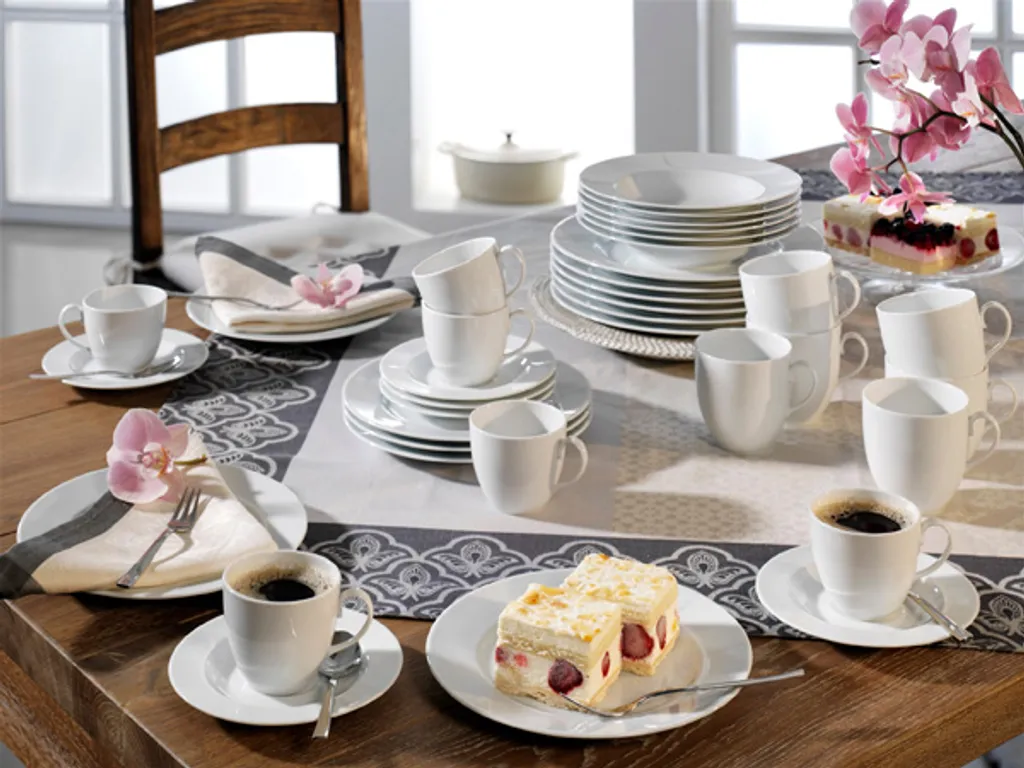 Friesland Kombi-Service 36 Tlg. La Belle Weiß – Bild 2