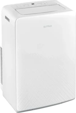 GUTFELS Klimagerät CM 80948 We | Mobiles Klimagerät | 9000 BTU / 2,6 KW Kühlleistung | 970 W Leistung | Weiß