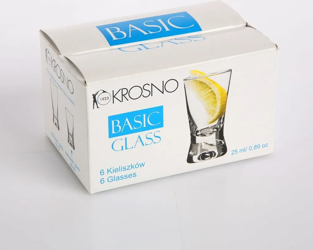 Schnapsgläser Shotgläser 25ml 6 Stück KROSNO Pinnchen Stamperl Shot Glas Basic – Bild 5