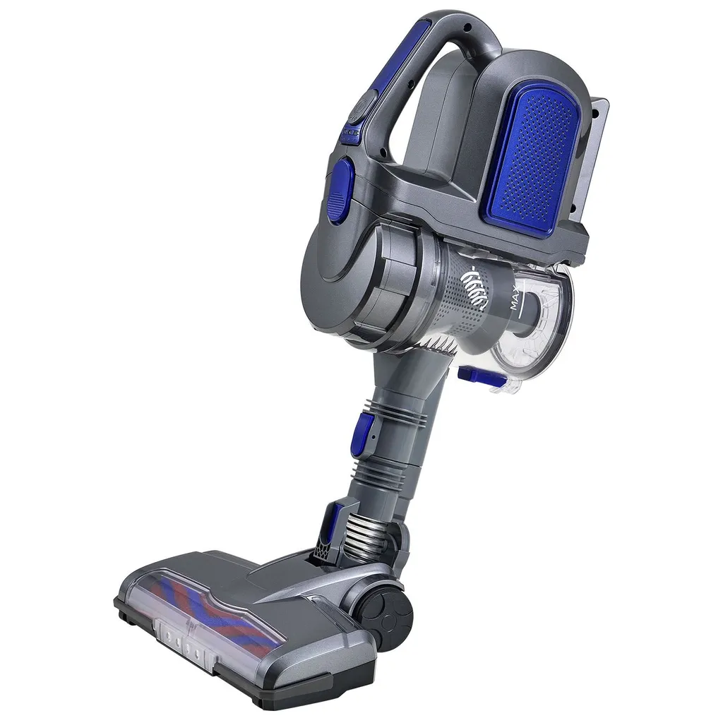 Juskys 2in1 Handstaubsauger & Akku Staubsauger - Beutellos & Kabellos – Bis 55 Min Laufzeit - Lithium-Ionen Akku, Wandhalterung & Ladestation – Blau – Bild 12