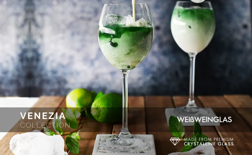 KROSNO Venezia Weißweinglas, 6er-Set, 250 Ml – Bild 10