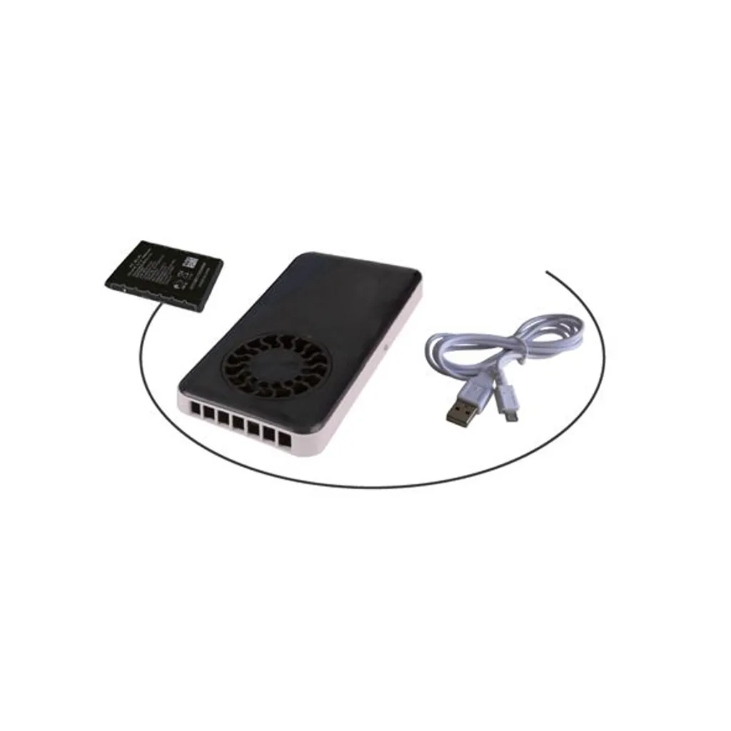 Feuerdesign Ersatz-Lüfter-Set Inkl. Akku Und Ladekabel – Bild 2