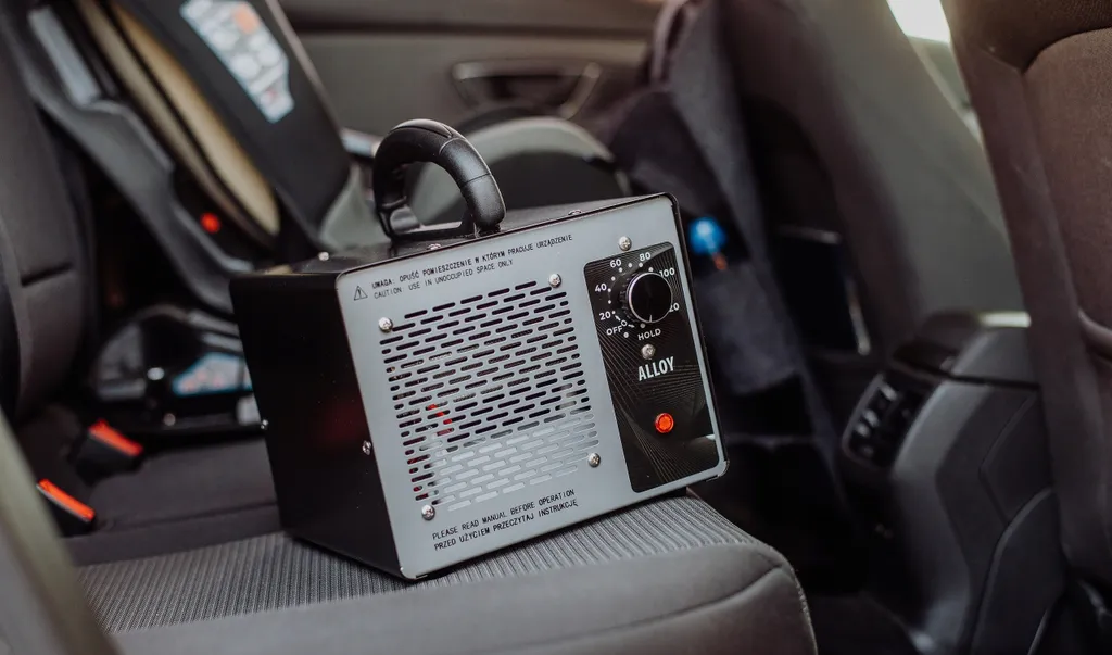 LEHMANN Ozongenerator Mit Timer, 60 000mg/h, Luftreiniger Für Zimmer, Auto & Rauch Entfernt Gerüche – Bild 5