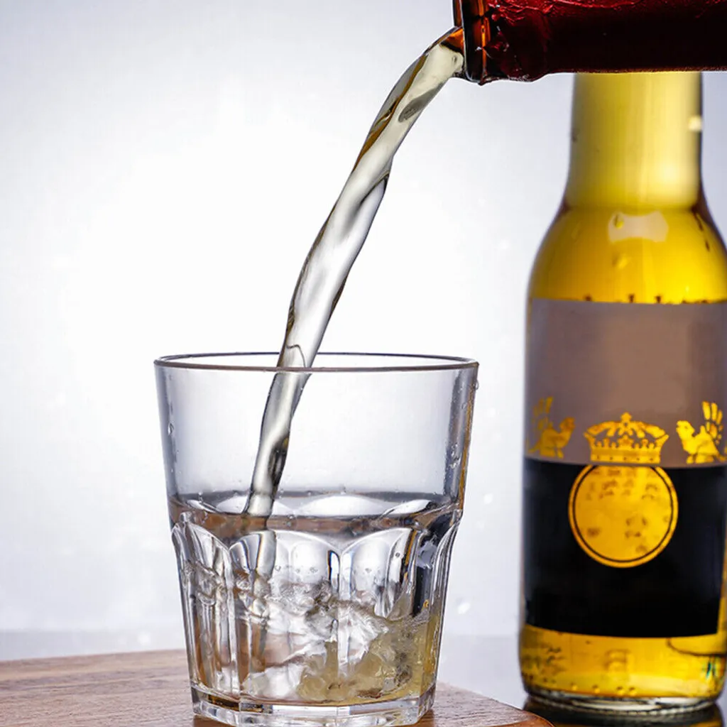 15er 170ml Whiskytasse Set Weinverkoster Bierbecher Bar Klar Acryl-Whisky-Tassen Whiskyglas – Bild 6