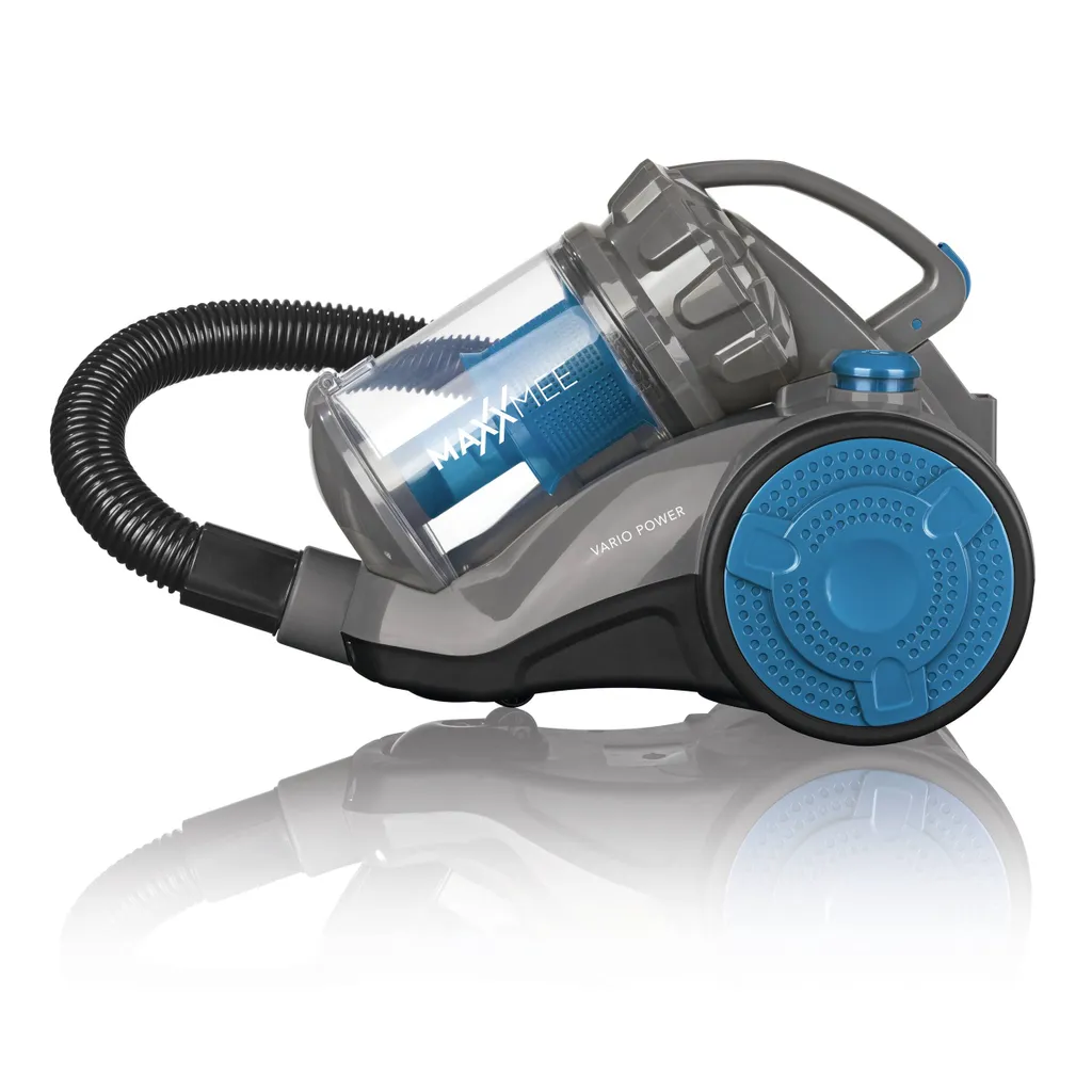 MAXXMEE Zyklon-Staubsauger - 4 Spezialdüsen - Schwarz/blau Staubsauger Beutellos Zyklon Bodenstaubsauger Filter Teppich Boden HEPA-Filter – Bild 8