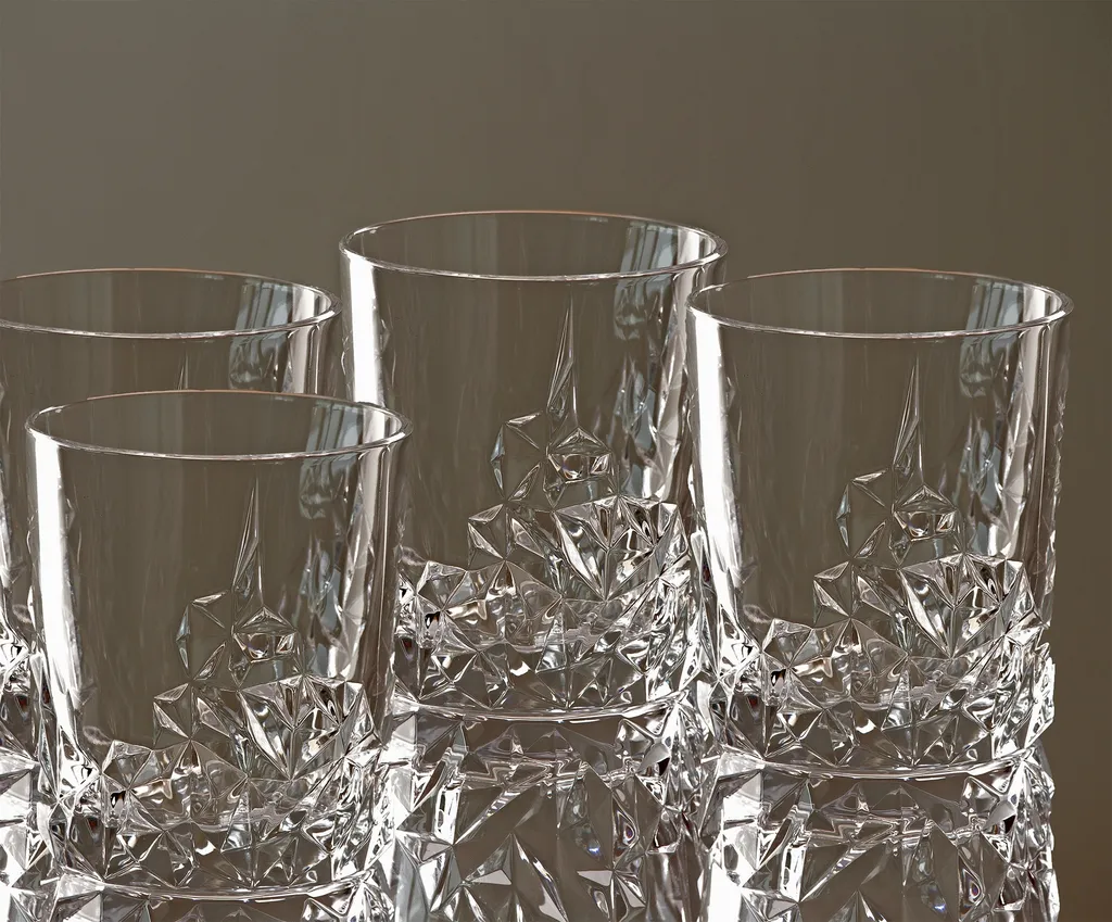 Nachtmann Whiskybecher Sculpture 365ml, Klar (4er Pack) â Bild 11