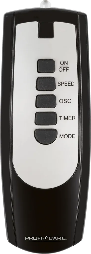 ProfiCare PC-TVL 3090 Tower-Ventilator, Longlife-Profi-Motor, 75° Oszillierend, VoiceControl Und WiFi-Steuerung, Edelstahl, 6 Geschwindigkeitsstufen, Inox-schwarz / Alexa / Google Assistant / App Steuerung – Bild 4