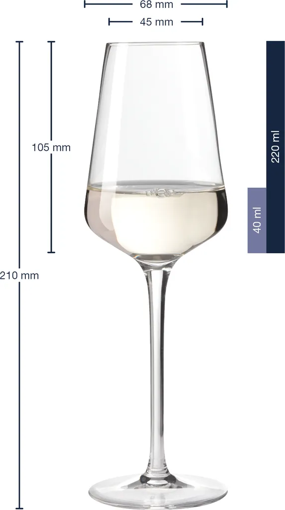 Leonardo Digestifglas PUCCINI 6er-Set 220 Ml, 069556 – Bild 2