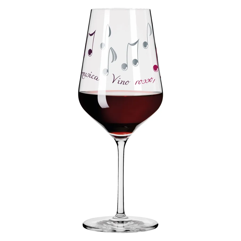 Herzkristall Rotweinglas #3 Von Angela Schiewer – Bild 3