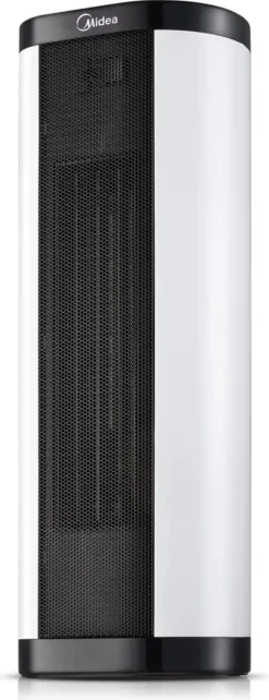 Midea NTH20-17BR Keramik Heizlüfter 2000W Mit Thermostat, Oszillation, 2 Heizstufen, Heizung Mit Ventilator, ECO-Modus, 24H Timer, Integrierter Tragegriff, Horizontales Erhitzen, PTC Heizgerät