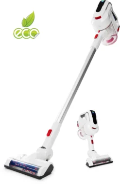 Severin HV 7156 - Beutelloser Hand- Und Stielsauger Mit Elektrobürste, Akkustaubsauger 2 In 1, 22,2V Lithium-Ionen Akku, Staubsauger Beutellos, SŽSPECIAL CarPET & Carpets Li 30