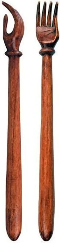 Rückenkratzer Aus Soar-Holz, Ca. 50 Cm Lang