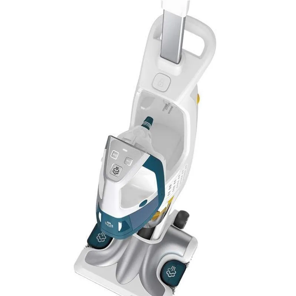 Rowenta RY8561WH Clean Steam Dampfreiniger/Stabstaubsauger 2-in-1, White, 6kg, 1700 W – Bild 7