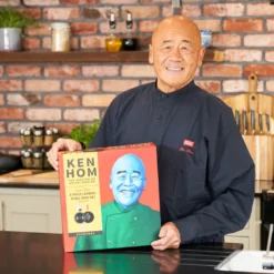 Ken Home Wokpfanne Kohlenstoffstahl Mit Holzgriff Set Mit Praktischer Antihaftbeschichtung Schwarz-braun One Size