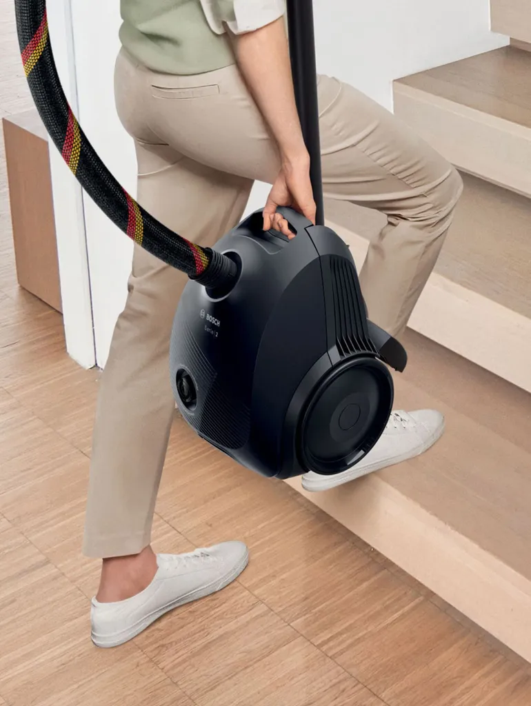 Bosch Serie 2 BGLS2CHAMP Bodenstaubsauger, Zylinder-Vakuum, Trocken, Staubbeutel, Hygienefilter, Filterung, 80 DB – Bild 4