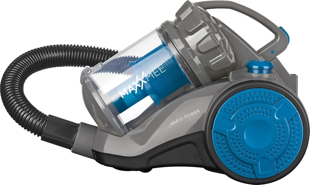 MAXXMEE Zyklon-Staubsauger - 4 Spezialdüsen - Schwarz/blau Staubsauger Beutellos Zyklon Bodenstaubsauger Filter Teppich Boden HEPA-Filter – Bild 4