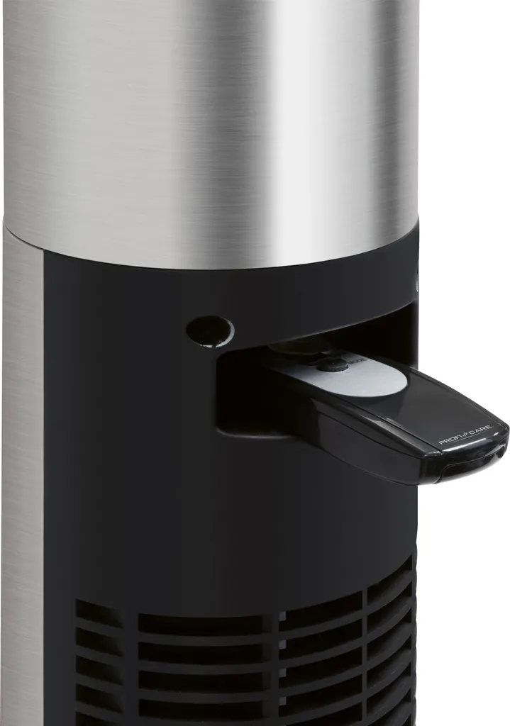ProfiCare PC-TVL 3090 Tower-Ventilator, Longlife-Profi-Motor, 75° Oszillierend, VoiceControl Und WiFi-Steuerung, Edelstahl, 6 Geschwindigkeitsstufen, Inox-schwarz / Alexa / Google Assistant / App Steuerung – Bild 3