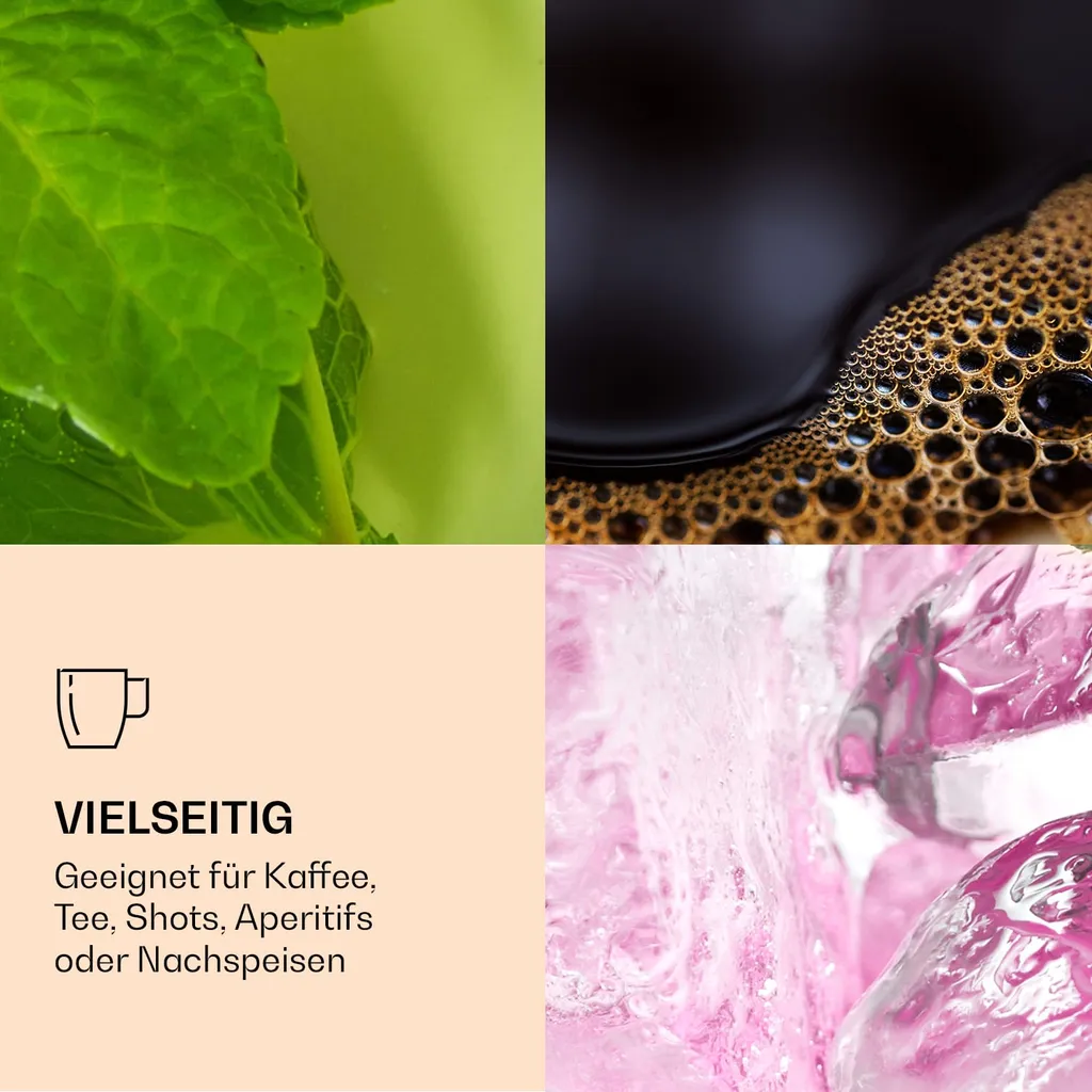 Feelino 4er Set 2x 310ml, 2x 410ml DUOS Jumbo Doppelwandige Thermo-Gläser – Bild 4