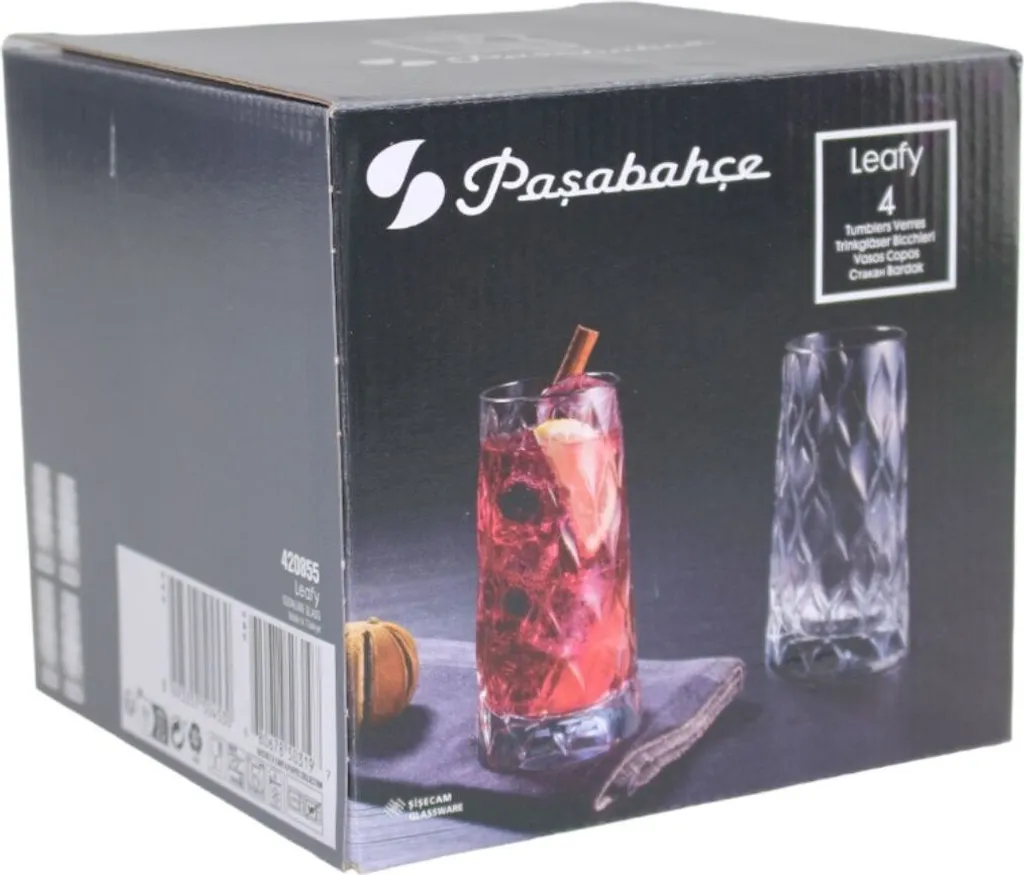 Pasabahce 420855 4-Teilig Trinkgläser Cocktail Saftglas Alkoholglas Gläser-Set – Bild 7