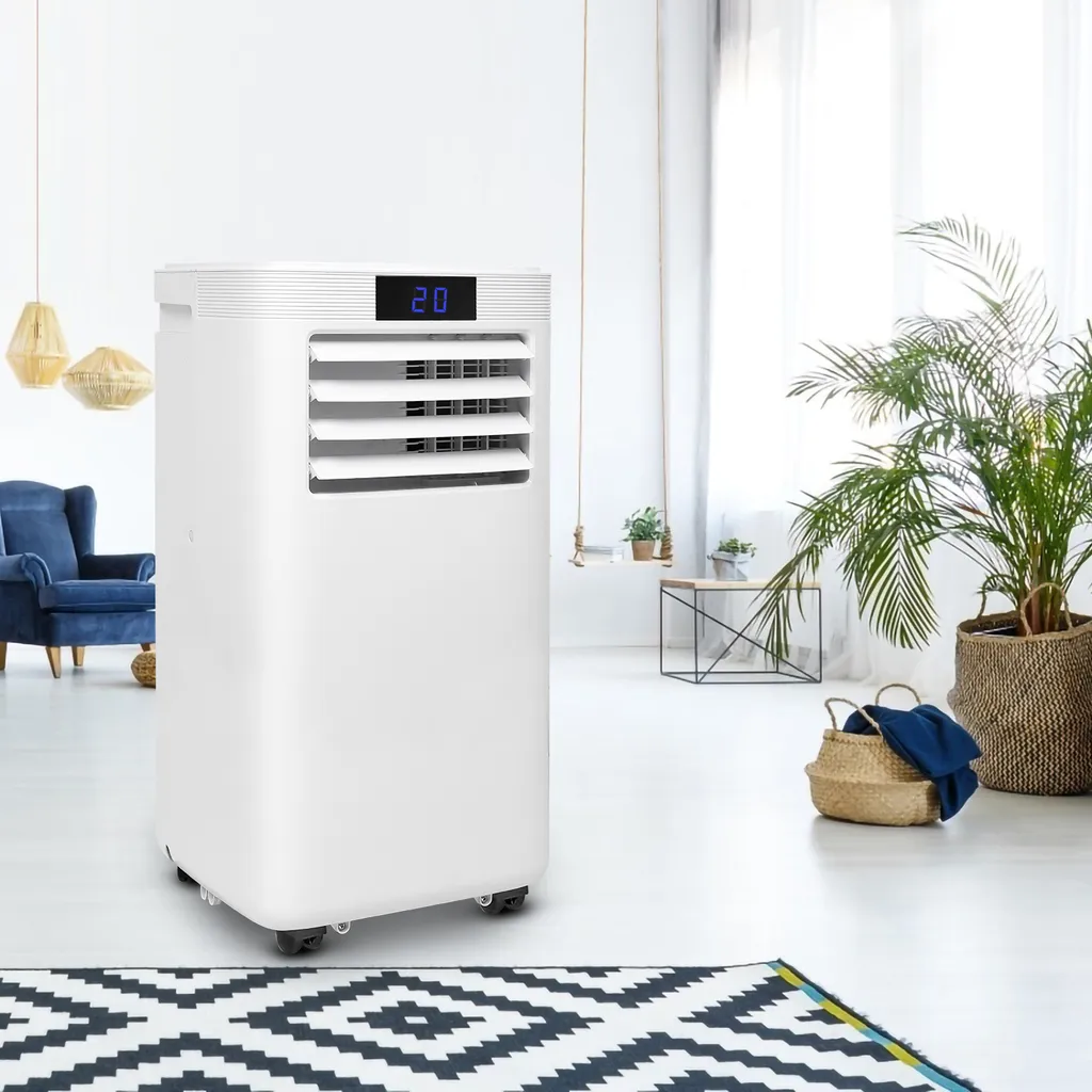 EINFEBEN Mobile Klimaanlage Klimagerät Eco R290, 5in1 WiFi Mobil Und Leise Mit Abluftschlauch & Fernbedienung, Kuehler & Entfeuchter Für Raeume Bis 38°C, Mobile Kuehlung Für Wohnung Und Büro, 9000 BTU Klimaanlagen – Bild 6