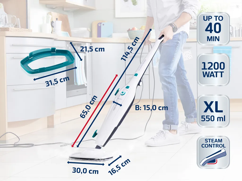 Leifheit Dampfreiniger CleanTenso – Bild 7