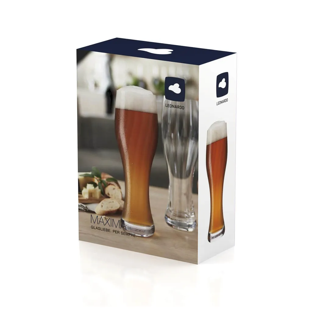 Leonardo MAXIMA Weizenbierglas 0,5l 12er Set – Bild 4