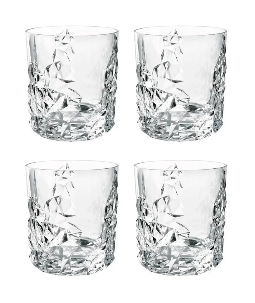 Nachtmann Whiskybecher Sculpture 365ml, Klar (4er Pack) â Bild 6